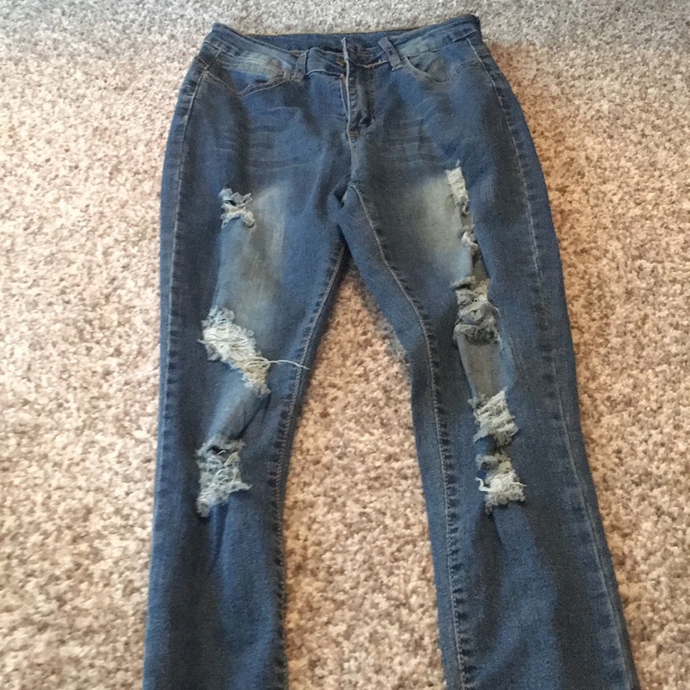 Ripped jeans